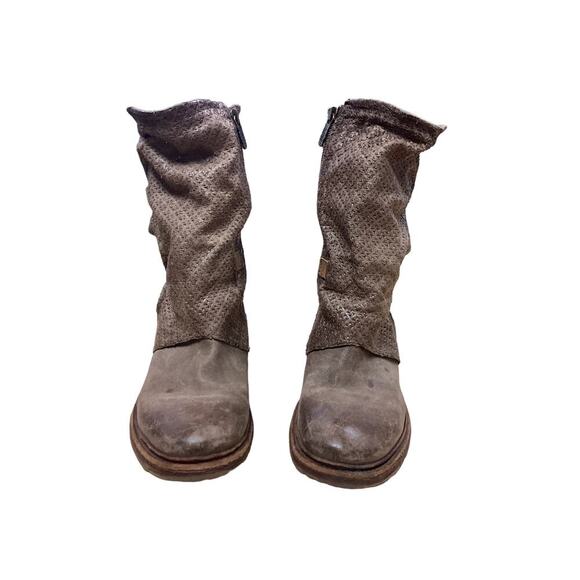 A.S.98 Brown Ankle Boots - Picture 15 of 16